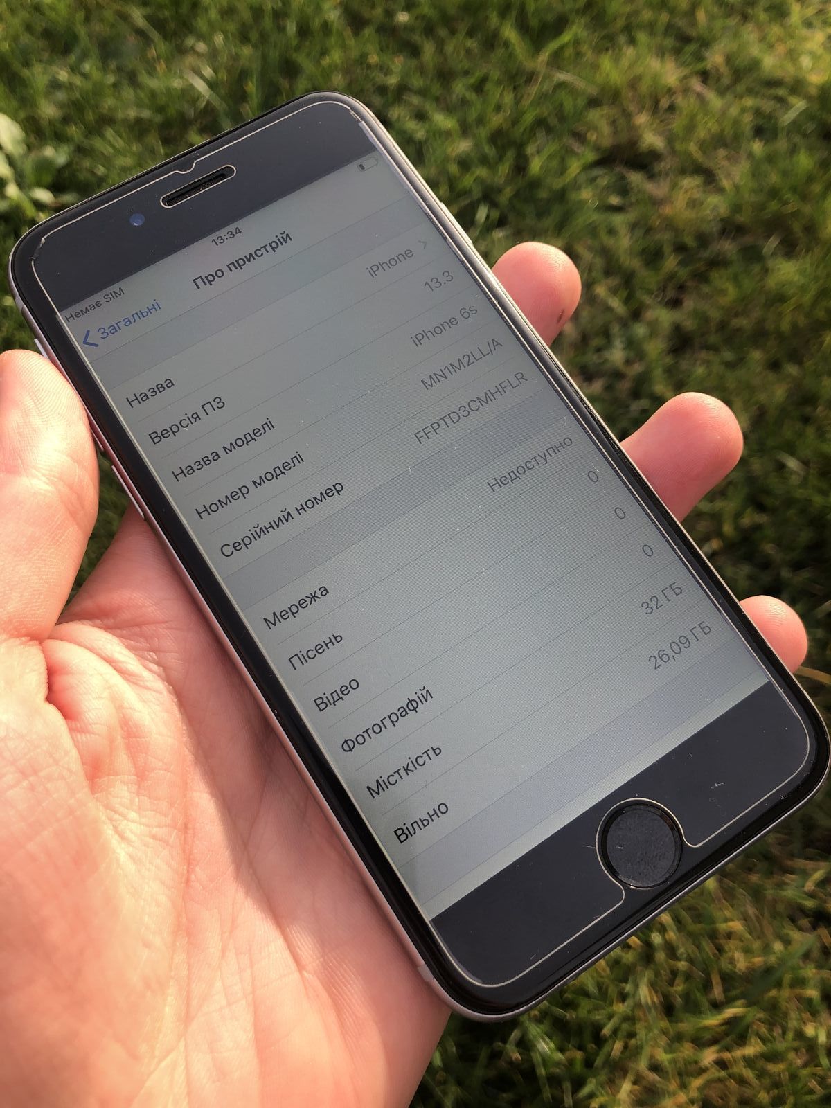 iPhone 6S 32GB Space Gray Neverlock Наушники в комплекте!