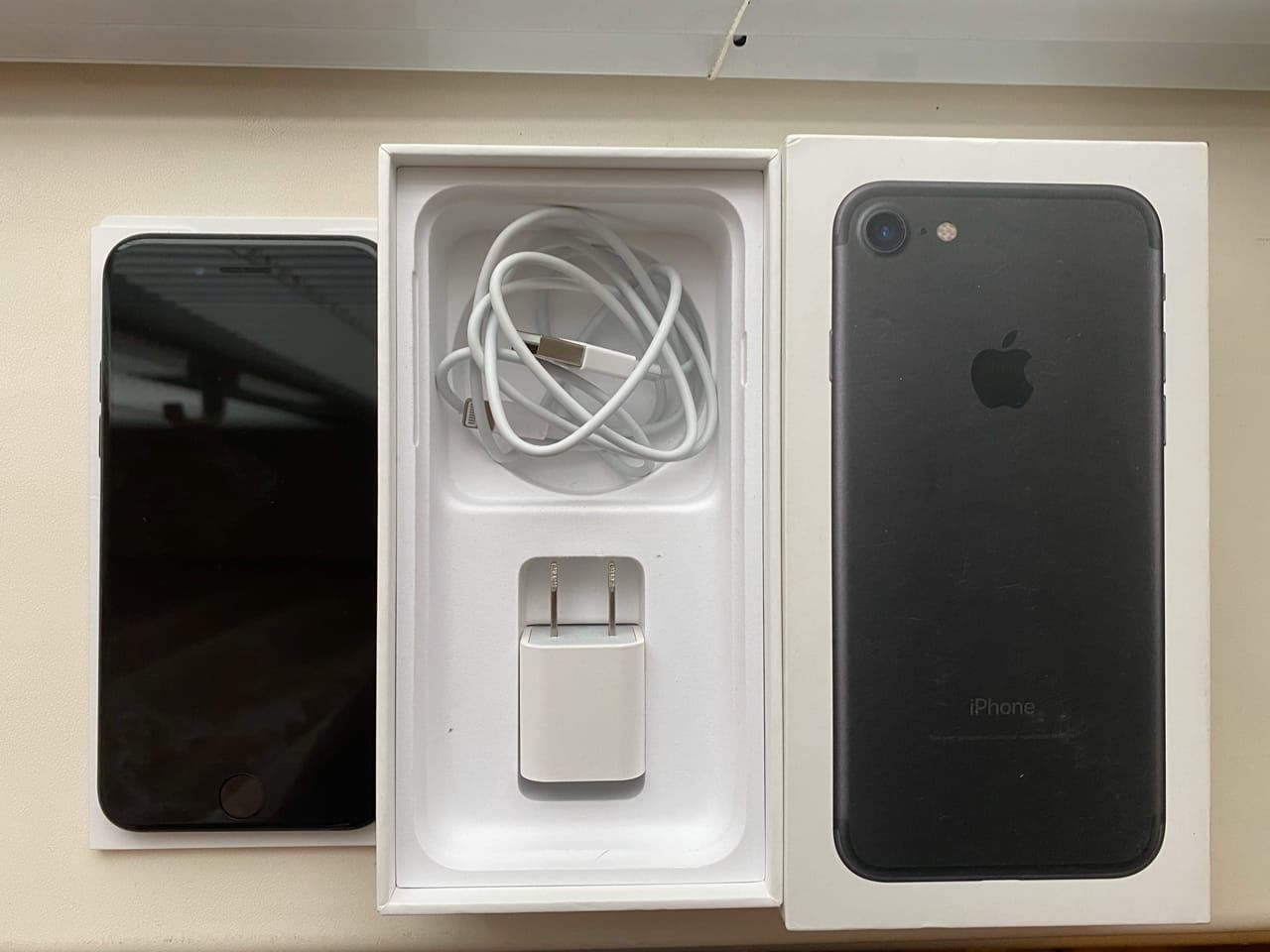 iPhone 7 128Gb Black Matte Neverlock 
