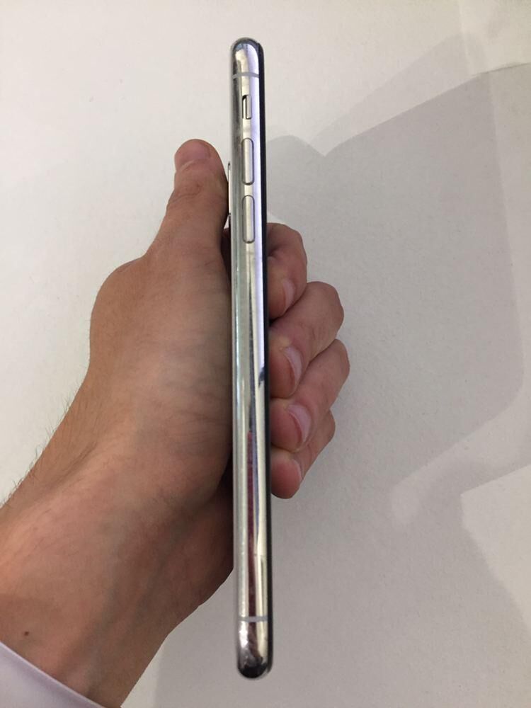 БУ Apple iPhone X 64 gb Silver (Сірий) Neverlock без FACE ID