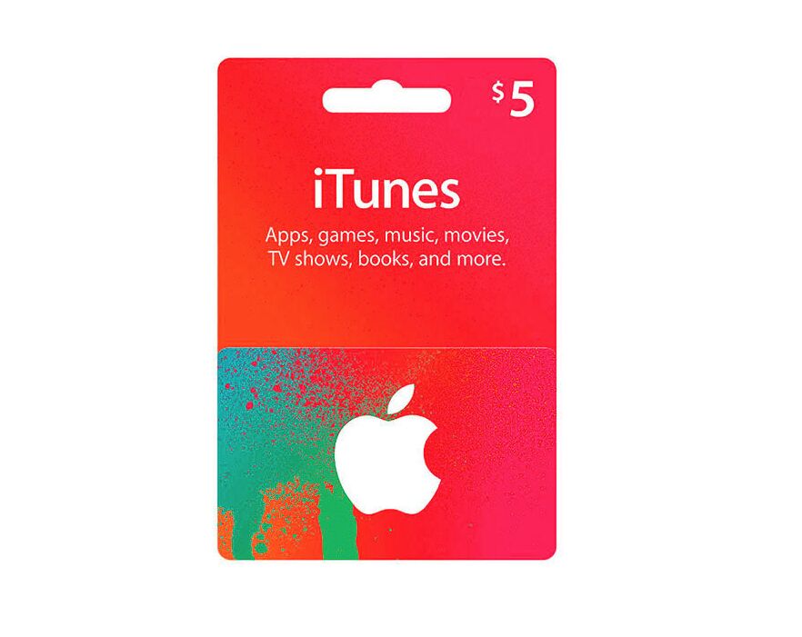 iTunes Gift Card $5, US