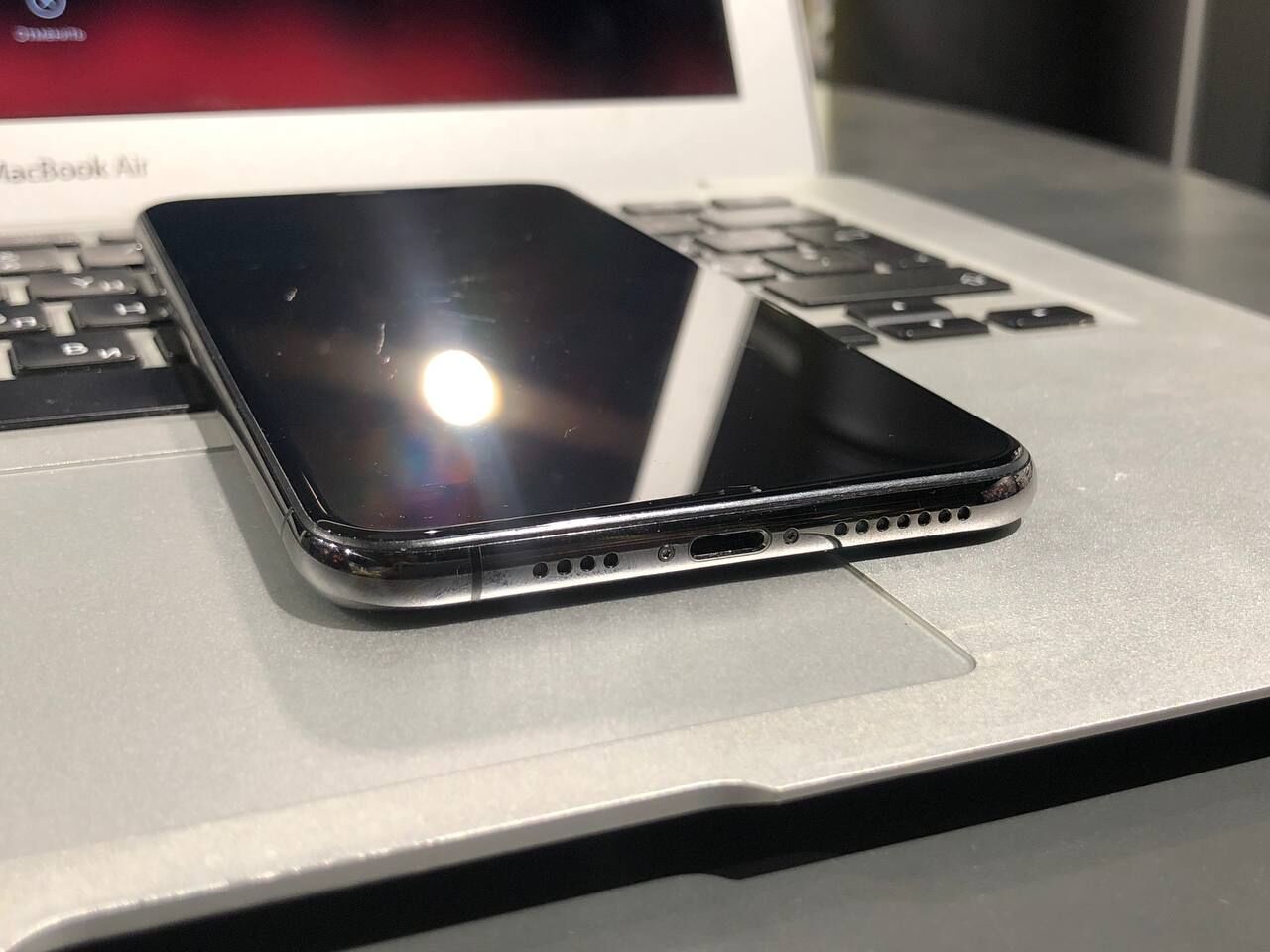 іPhone Xs Max 64Gb Space Gray 95% Акумулятор / Neverlock / Гарантія !