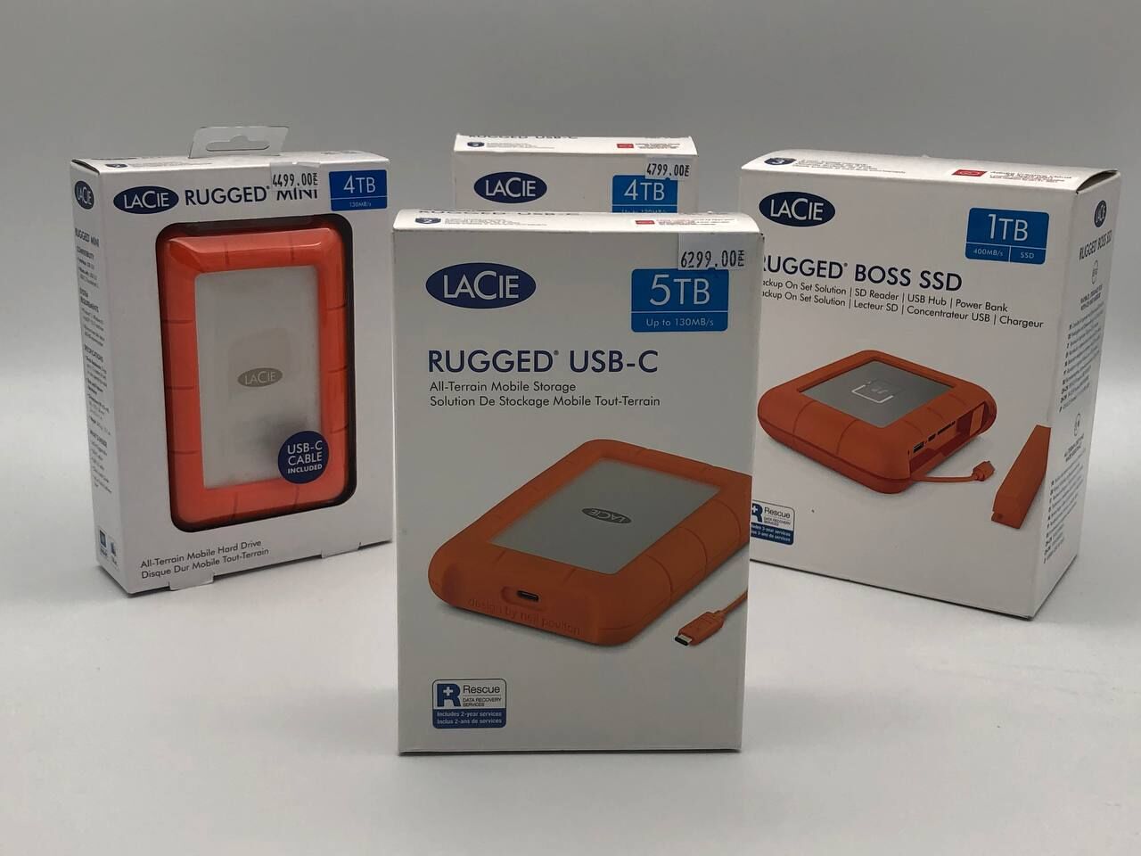 Жорсткий диск LaCie Rugged 5 TB USB-C External Hard Drive
